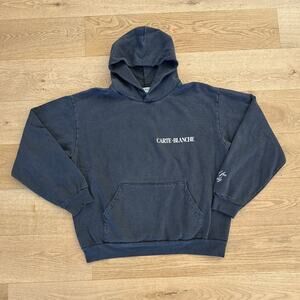 Carte Blanche - Paid For Daily Classic Hoodie in Vintage Black